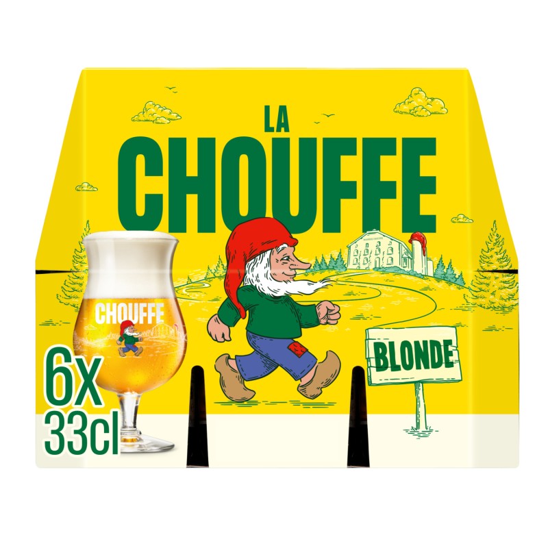 Bière Blonde 8% 6x33cl