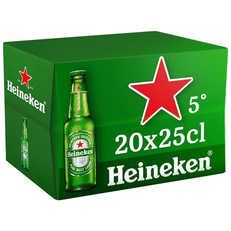 Bière 5% 20x25cl