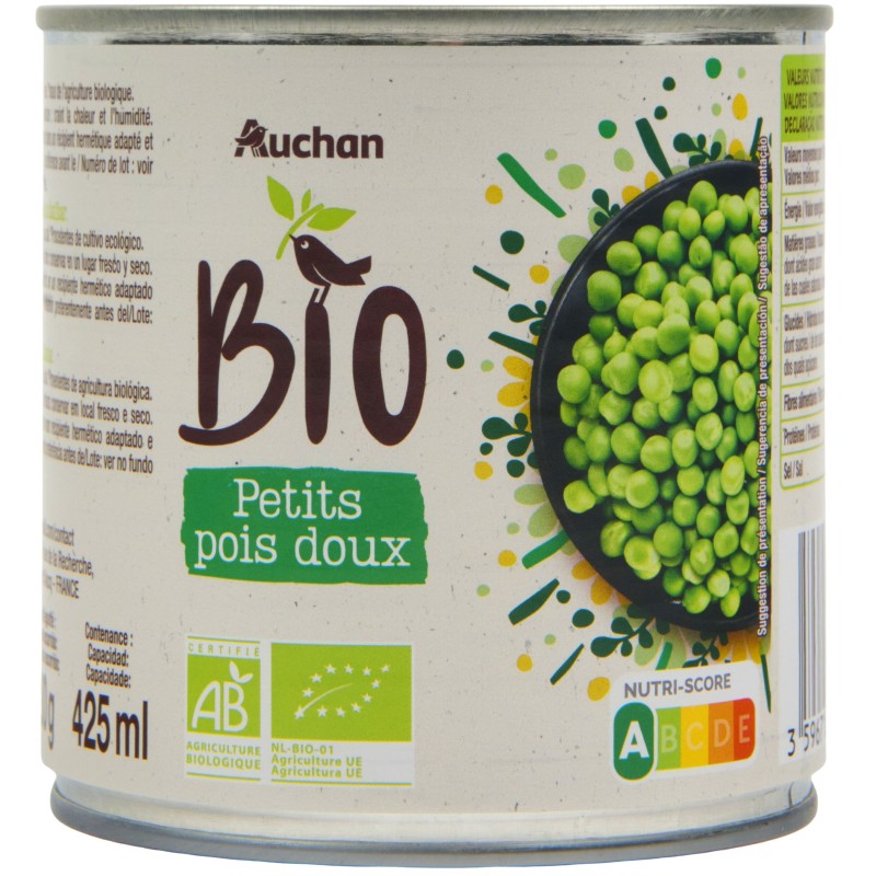 Petits Pois Extra Fins 280g