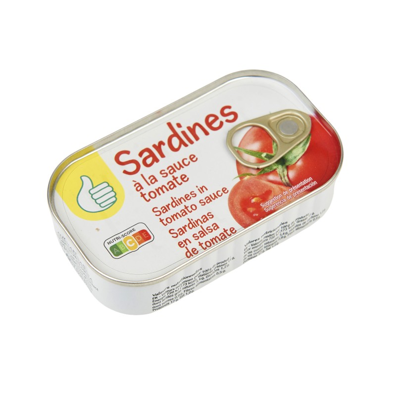 Sardines à la Tomate 120g
