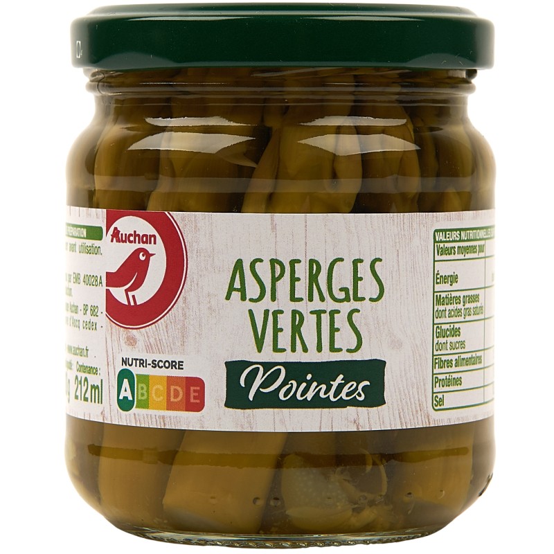 Pointes d'Asperges Vertes 100g