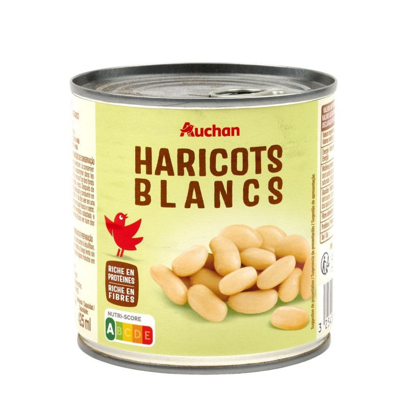Haricots blancs préparés 250g