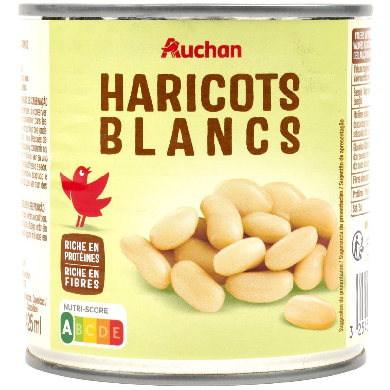 Haricots blancs préparés 250g