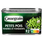 Petits pois tendres fondants 280g