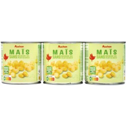 Maïs sans Résidus de Pesticides 3x285g