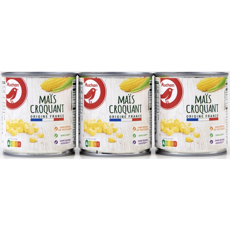 Maïs croquant 3x140g