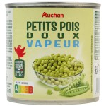 Petits pois à la vapeur 265g