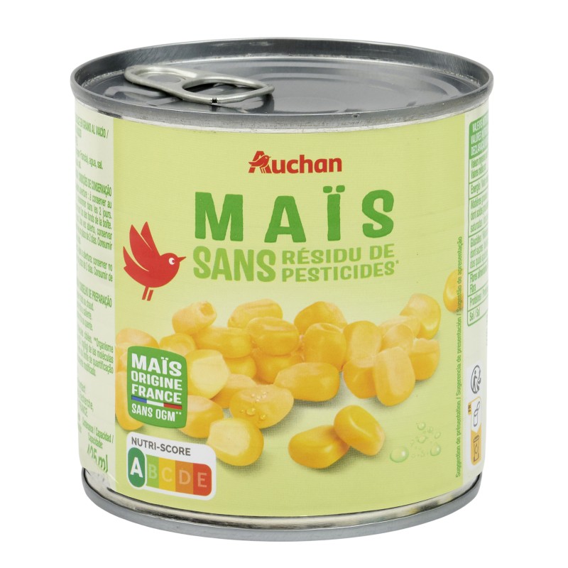 Maïs sans Résidus de Pesticides 285g