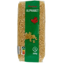 Pâtes Alphabet 500g