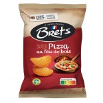 Chips ondulées saveur pizza au feu de bois 125g