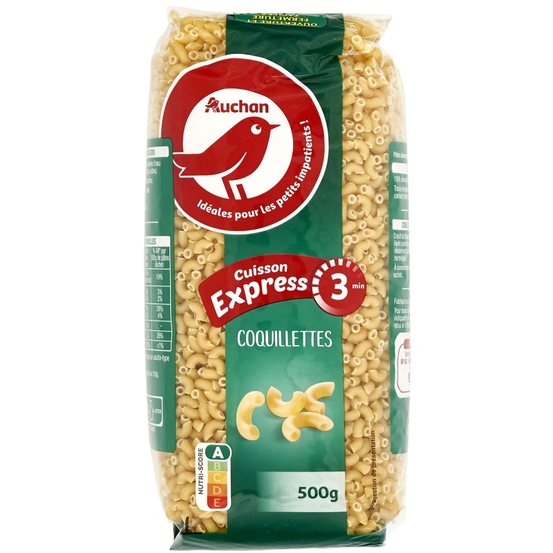 Coquillettes cuisson rapide 500g