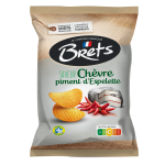 Chips Ondulées Saveur Chèvre et Piment d'Espelette 125g