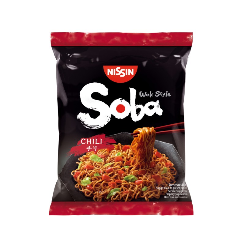 Nouilles Soba Chili Wok Style Sachet 111g
