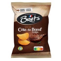 Chips ondulées saveur côte de bœuf grillée 125g