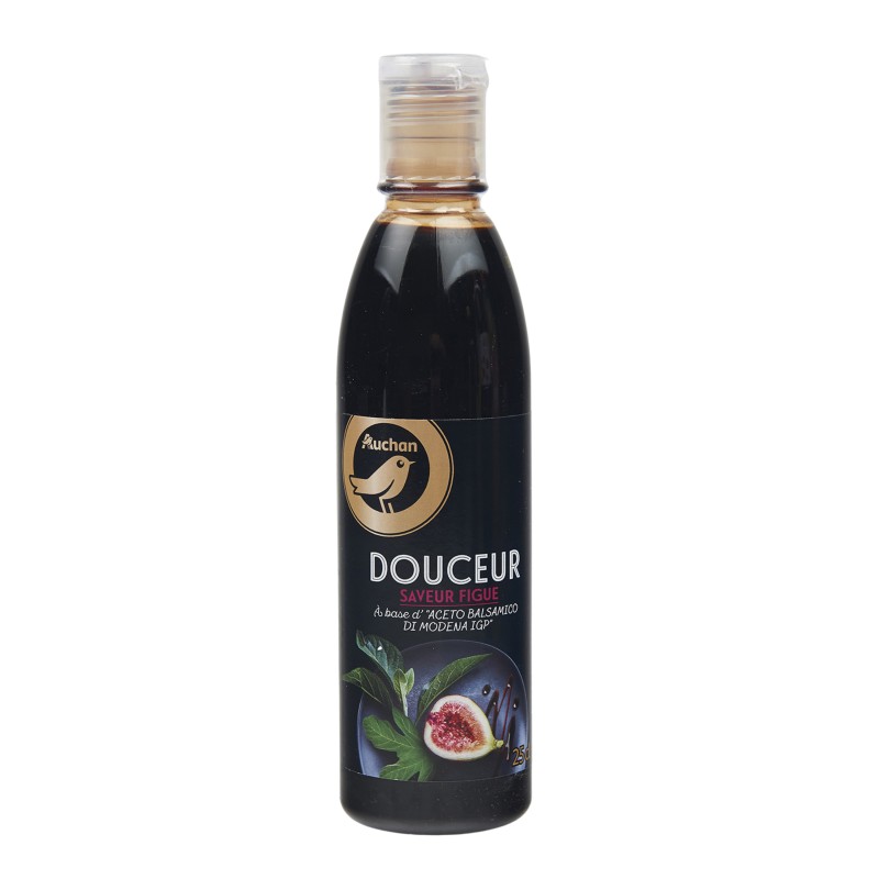 Gourmet Douceur Vinaigre Balsamique Saveur Figue 25cl