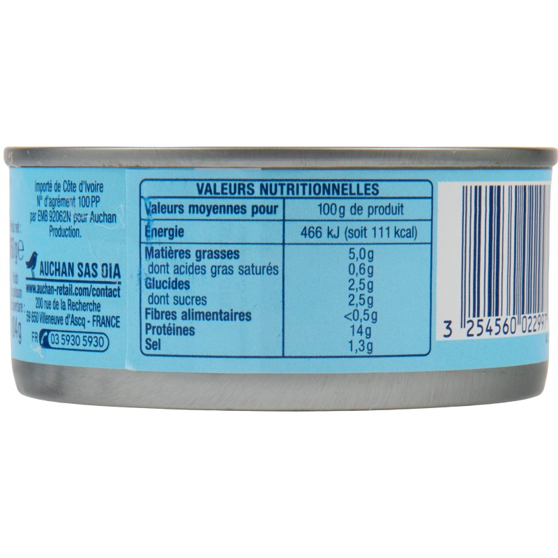 Miettes de Thon à la Tomate 160g