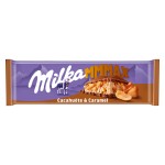 MMMax Tablette de chocolat au lait fourrée cacahuète et caramel 276g