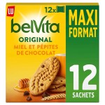 Belvita original miel et pépites de chocolat x48 650g