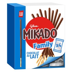 Mikado Nappés de Chocolat au Lait 300g