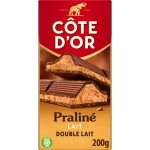 Chocolat au lait praliné double lait 200g