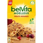Belvita moelleux fruits rouges x5 250g