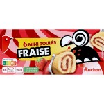 Mini Roulés Fraise x6 150g
