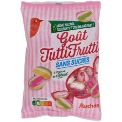 Bonbons Goût Tutti Frutti sans Sucres à la Stévia 150g