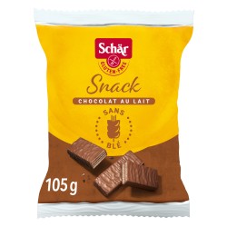 Barre chocolatée sans gluten 105g