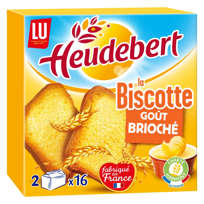 Heudebert La Biscotte Goût Brioché 290g