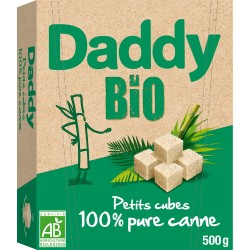 Bio Sucre Petits Cubes 100% Pure Canne 500g