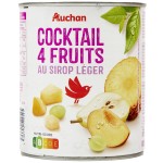 Cocktail de 4 fruits au sirop léger 500g