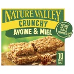 Crunchy Barres de Céréales Avoine et Miel 210g