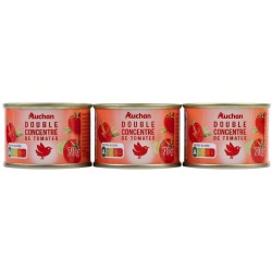 Double concentré de tomates 3x70g