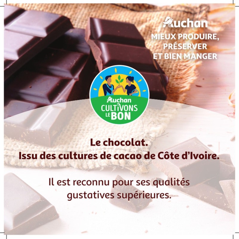 CULTIVONS LE BON Chocolat Praliné Dessert 170g