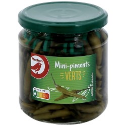 Mini piments verts 130g