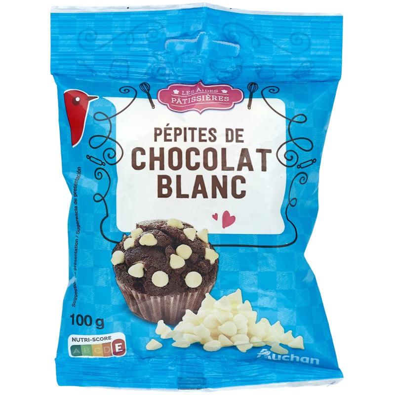 Pépites de Chocolat Blanc 100g