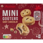 Mini Goûters Biscuits Fourrés au Chocolat Sachets Fraîcheur 4x