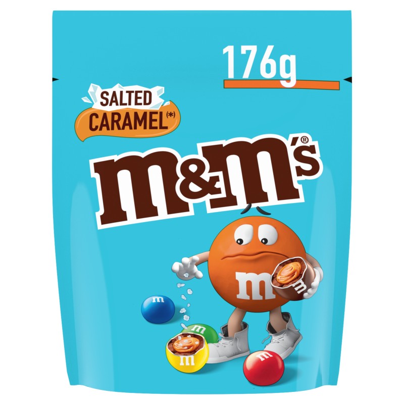 M&Ms Bonbons Chocolatés au Caramel Salé 176g