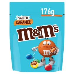 M&Ms Bonbons Chocolatés au Caramel Salé 176g