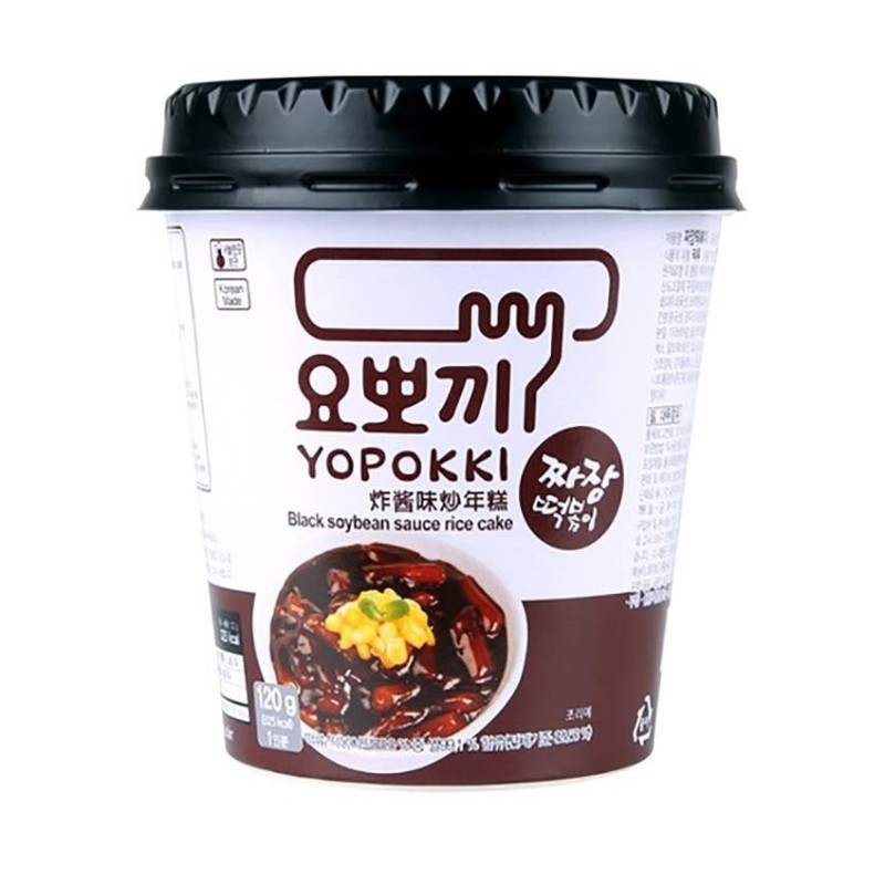 Topokki de Riz à la Sauce Soja Corréen 120g