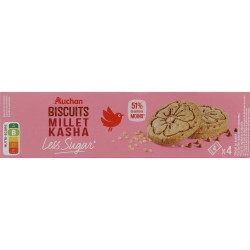 Biscuits Less Sugar Vanille 4x4 130g