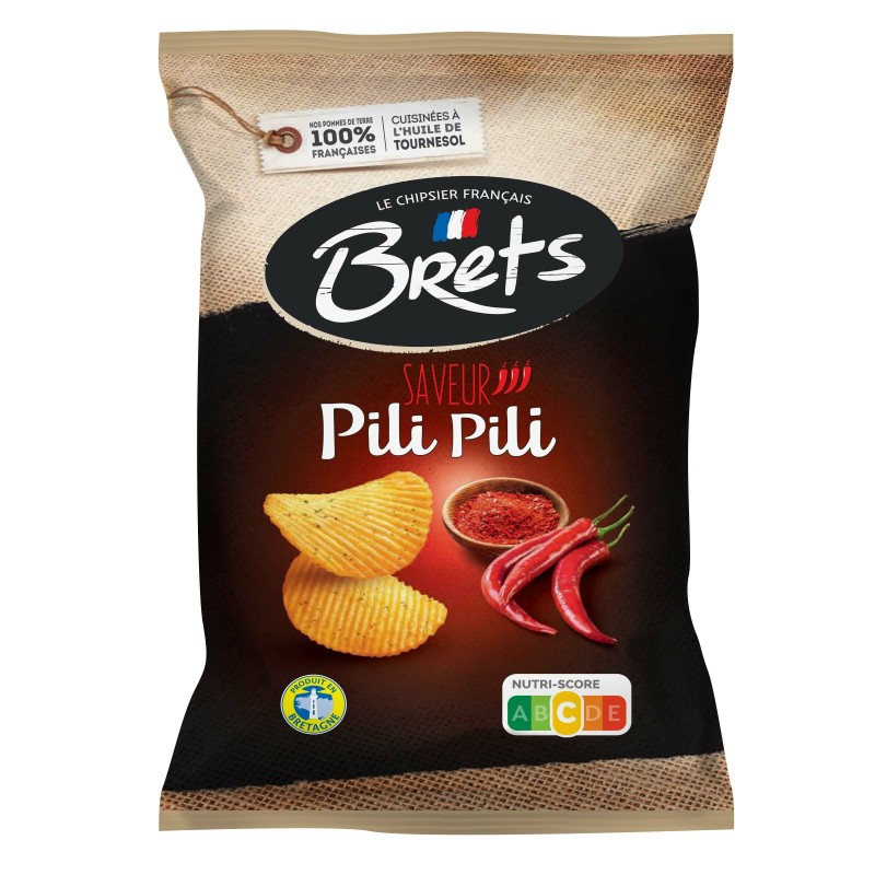 Chips ondulées saveur pili pili 125g