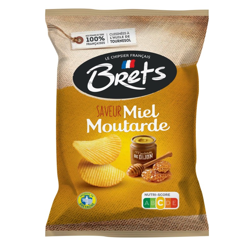 Chips saveur miel moutarde 125g