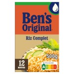 Riz complet cuisson rapide 500g