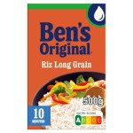 Riz long grain cuisson rapide 500g
