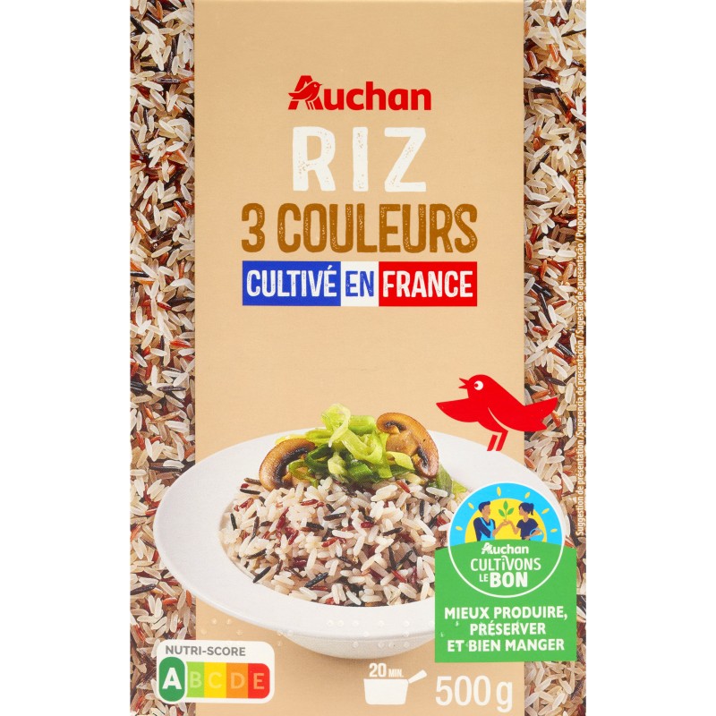 Riz 3 couleurs 500g