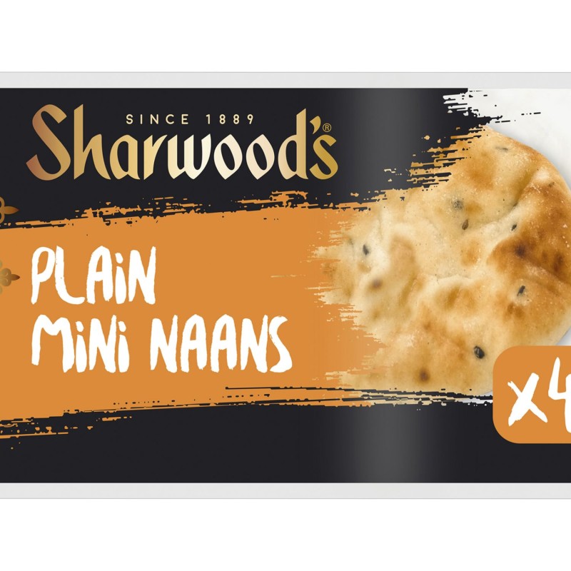 Mini Pain Naan Nature x4 260g