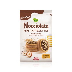 Mini Tartelettes Nocciolata bio sans huile de palme 250g