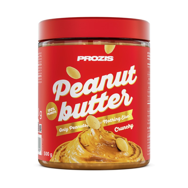 Beurre de Cacahuète Croquant 100% Naturel 500g