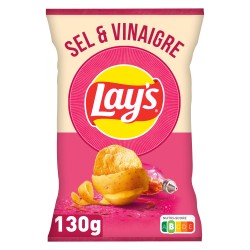 Chips sel et vinaigre 130g
